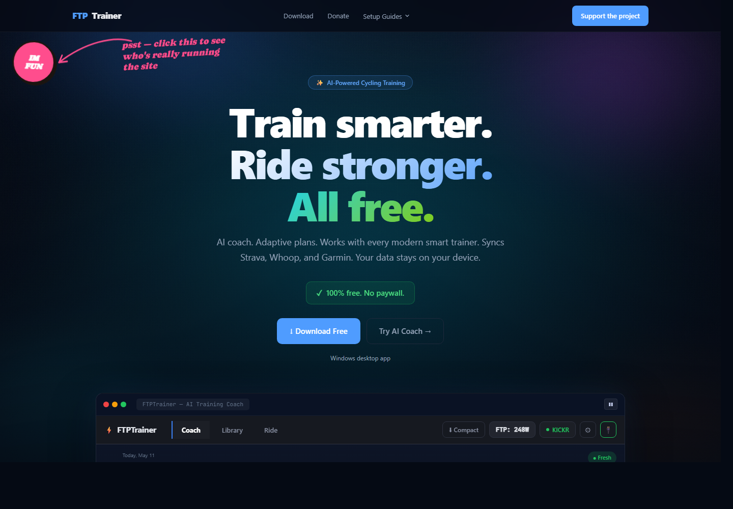 FTP Trainer — slimmer trainen voor wielrenners
